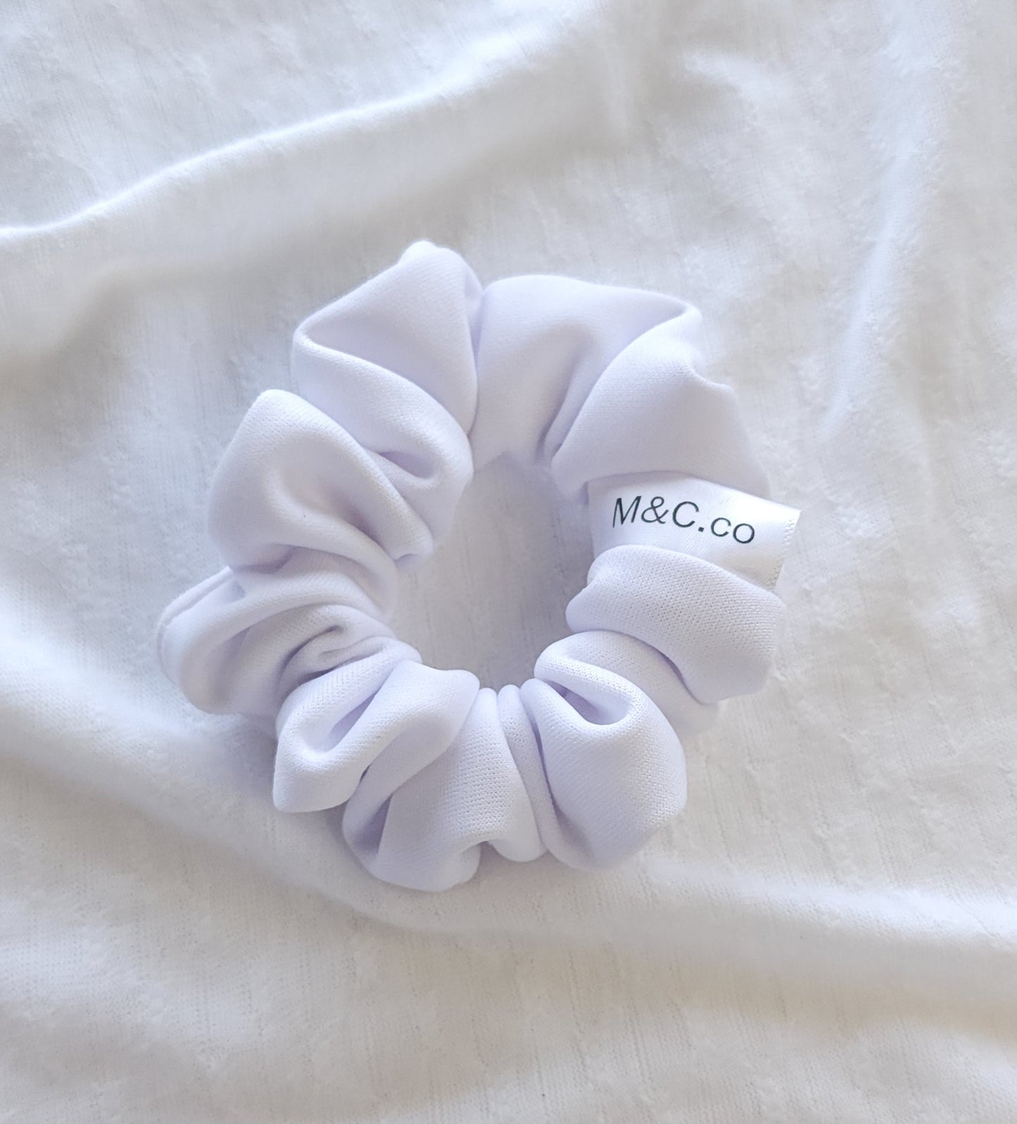 Scrunchie Chouchou Small Blanc Sport