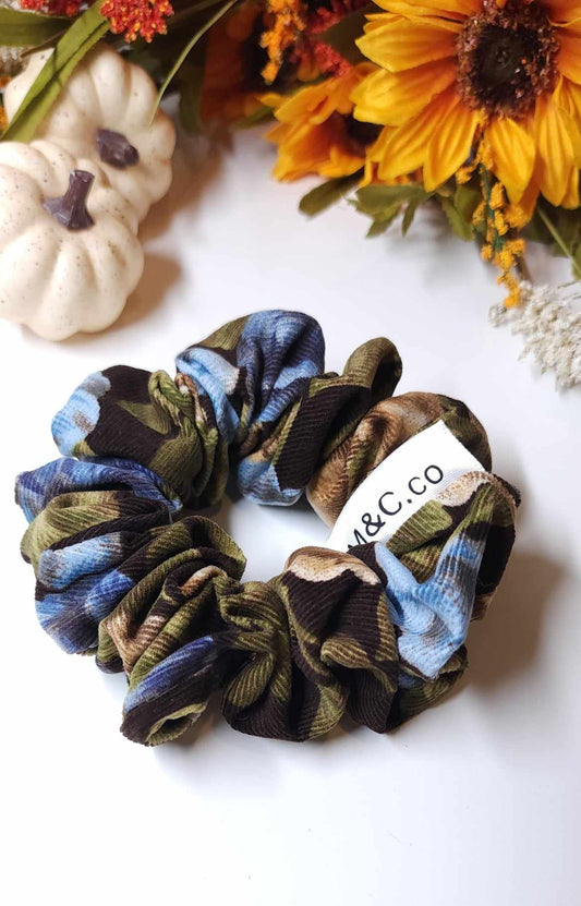 Scrunchie Chouchou Fleurs d'automne