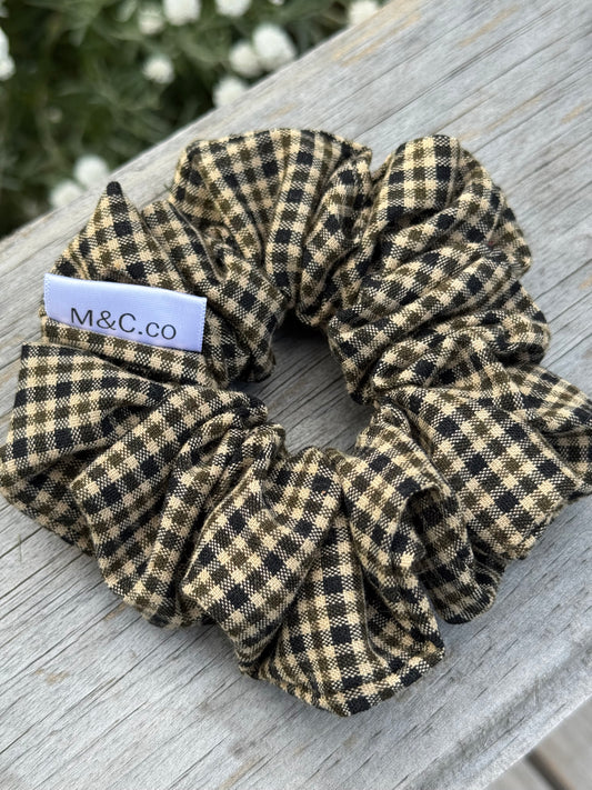 Scrunchie Chouchou Vichy Automnal