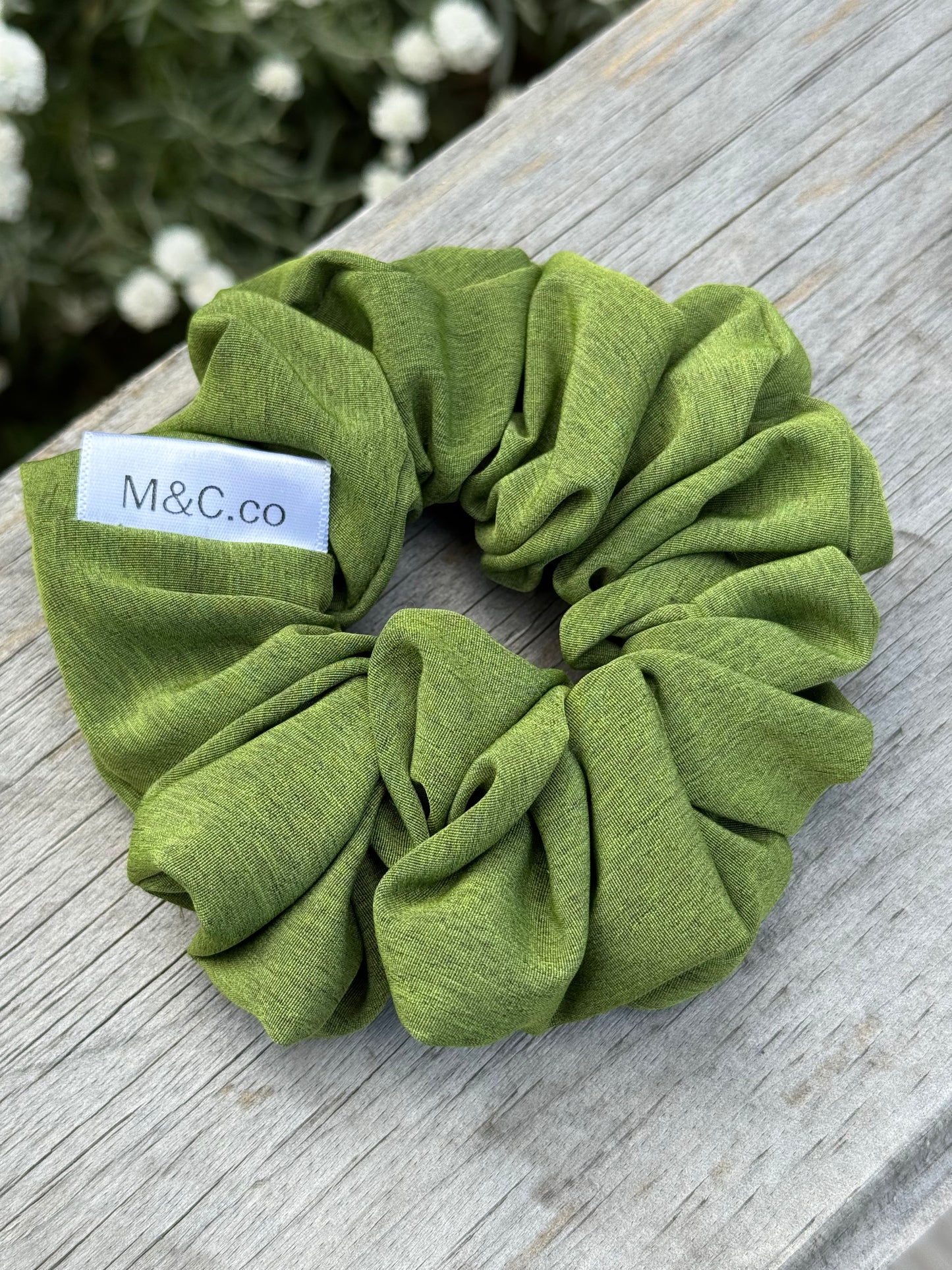 Scrunchie Chouchou Vert Sarcelle