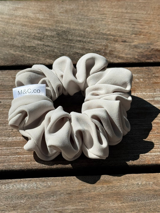 Scrunchie Chouchou Écru Sport